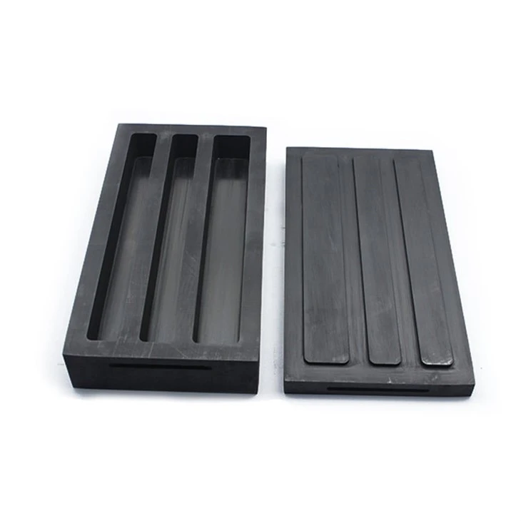 High Temperature Resistant Gold Bullion Ingot Graphite Mold