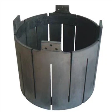 High Temperature Abrasion Resistant Graphite Heating Element For Vacuum Furnace