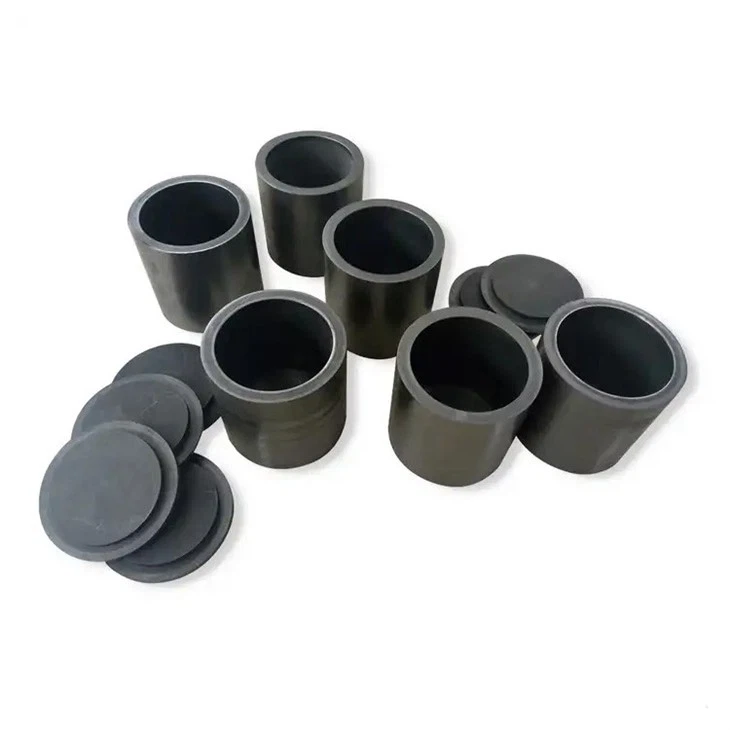 Straight Cylindrical Graphite Crucible