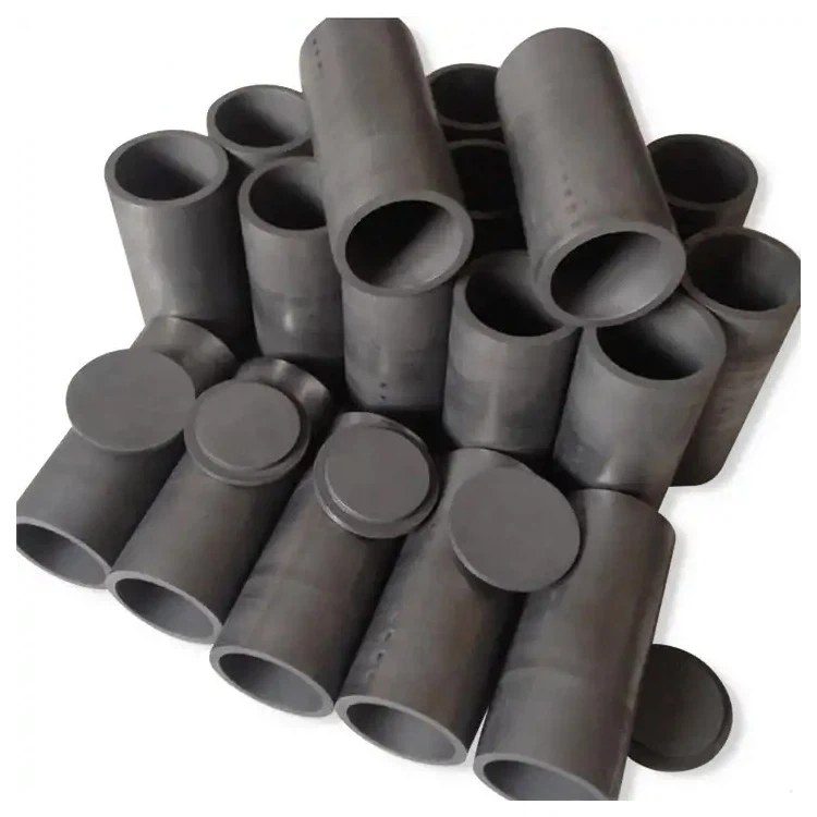 Straight Cylindrical Graphite Crucible